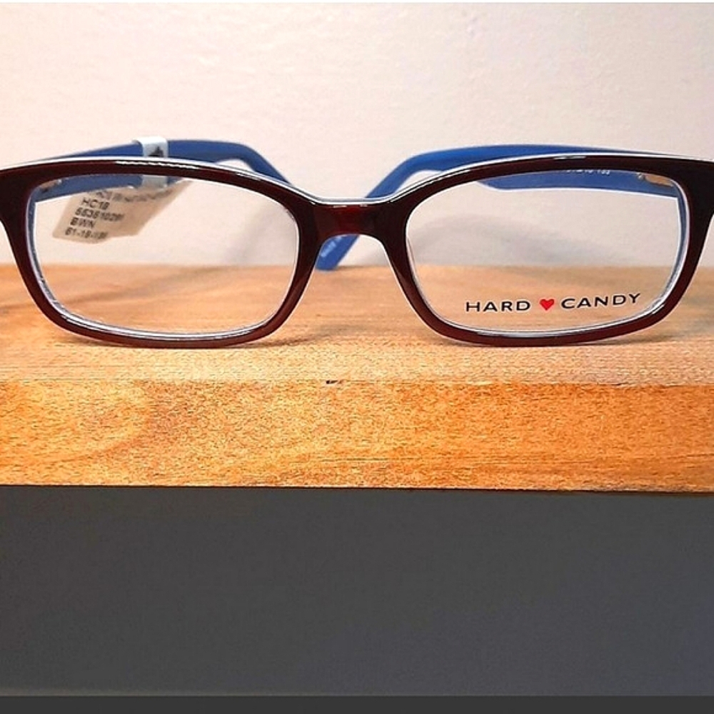 NEW Prescription Ready Blue Eyeglass Frame Glasses 51-18-135 petite Unisex